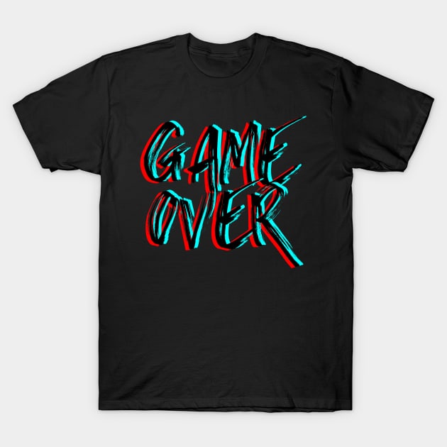 Exotic Game Over T-Shirt by ExoticFashion